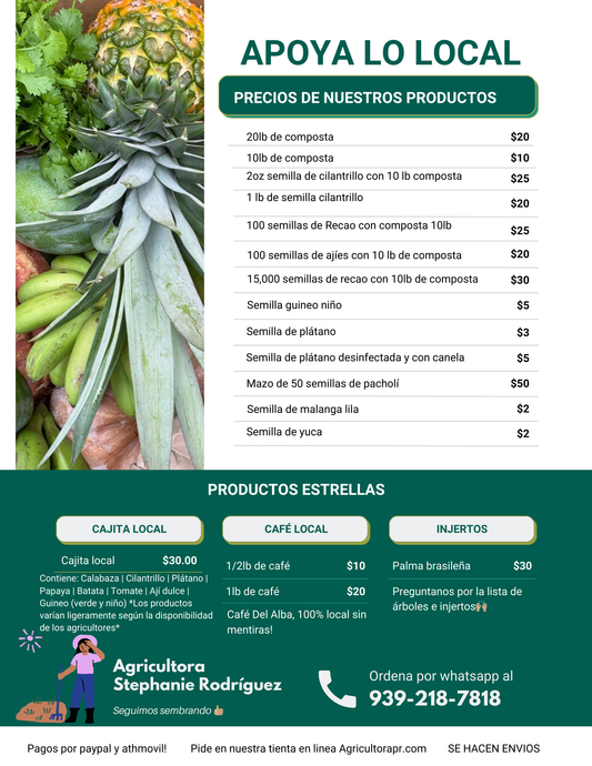 Productos Adicionales